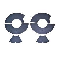 Вкладыши для Р160 на 140 мм (2верх.,2ниж.,2бок.)