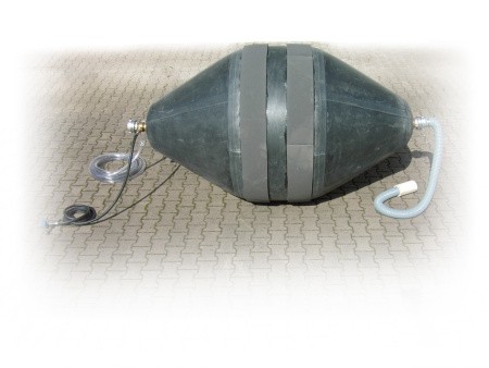 Пневматическое заглушающее перекрытие LAMPE для нефт., 300-800мм., со спецуплотнением