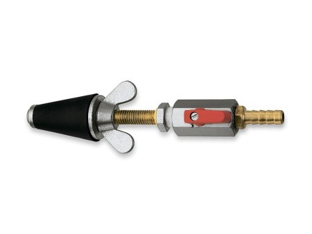 Коническая газоконтрольная пробка 1/2-1" с запорн.