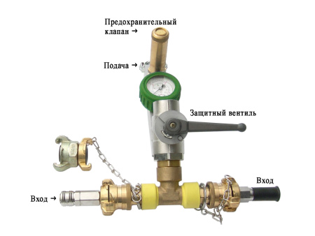 Узел контроля давления - 0,2 МПа