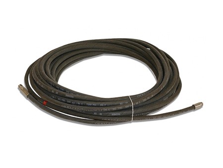 Шланг для чистки труб DN6/500бар 1/4"ш 22м черный