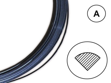 Сварочный пруток ПЭНД чёрный (профиль А)