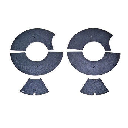 Вкладыши для Р160 на 63 мм (2верх.,2ниж.,2бок.)